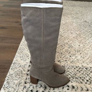 Seychelles taupe suede boots